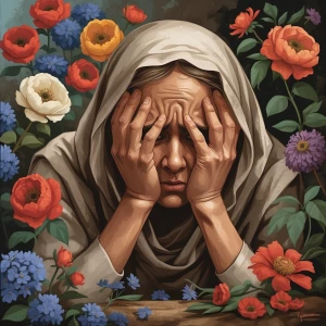 Represent grief over the years