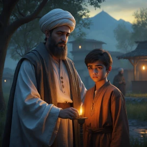 Scene 1 — Childhood of Hassan-i Sabbah (with his father)
> A...