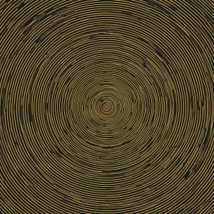 Lines around a head forming circular motion — repetition of thou...