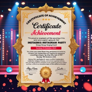 You are Miss Atiya Khan, the proud recipient of the Certificate...