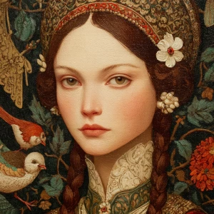 Close up of Swetlana Wladimirowna Ustinowa