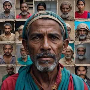 Genera una historia de muchas imágenes que trate del tema fin de...