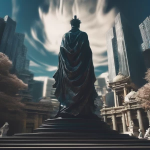 In the center of a darkwave-driven kooky lost civilization, a to...