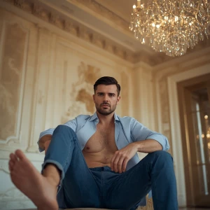 A man in his 50s with short dark hair and a neatly trimmed beard...