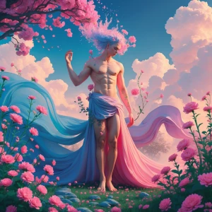 **Prompt:** Create a captivating digital artwork that showcases...