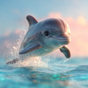 ((score_9_up, score_8_up, score_7_up)),
baby dolphin calf,
juven...