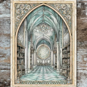 Print-ready junk journal page, A4 portrait full-bleed (≈2480×350...