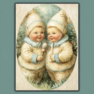 Print-ready junk journal page, A4 portrait full-bleed (≈2480×350...