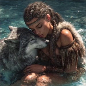 Incredibly beautiful Natie American , long eyelashes. Dressed in...