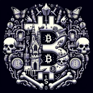 Create a logo for "Broken Bones And Butterflies," featuring a pr...