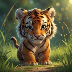 ((score_9_up, score_8_up, score_7_up)),
a baby tiger cub named T...