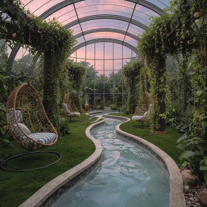 Transport yourself to "The Driftgarden," an indoor oasis where y...