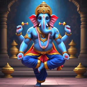 Lord ganesha dancing for song buttabomma telugu song