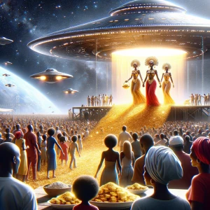 3eye atlas spacecraft landing in Memphis tn arrives at a cookout...