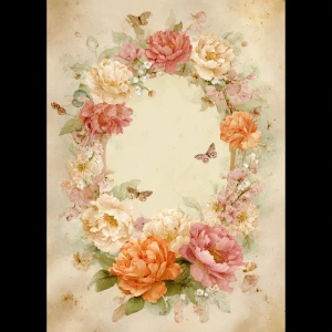 Print-ready junk journal page, A4 portrait full-bleed (≈2480×350...