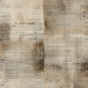 Dark Academia “Archive Ledger” background paper, wide landscape...