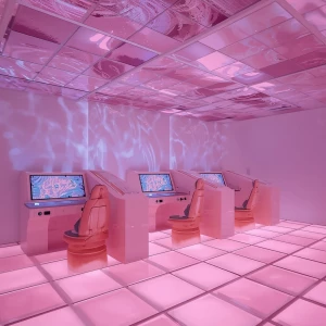 Explore the captivating universe of Lake Prism Arcade, where the...