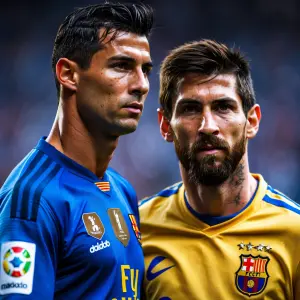 Ronaldo and Messi