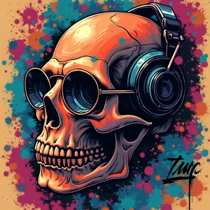 Create a cover design for an app called "Sonic Sculptor", an Aud...