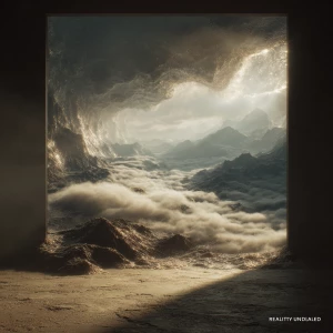 “Reality Unfolded”
Visual: A digital landscape forming from a s...