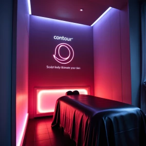 Create a high-quality image of the Contour Light system in use w...