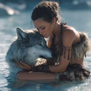 Incredibly beautiful Natie American , long eyelashes. Dressed in...