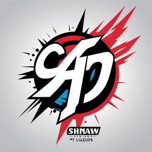Create a logo for "Shadow Flight Studios," a comic book company,...