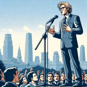 GENERAR IMAGEN DEL PRESIDENTE DE BUENOS AIRES JAVIER GERARDO MIL...