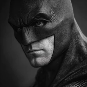 Batman character based on my photo