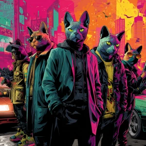 Transform the following scene —  — into an illustration in the s...