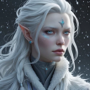 Appearance:

Skin: Pale, cool-toned, sometimes with a faint bl...