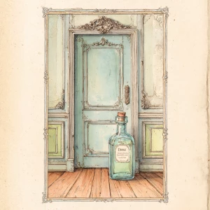 Print-ready junk journal page, A4 portrait, 300 DPI. Watercolor-...