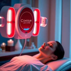 Create a sleek, professional image featuring the Contour Light s...