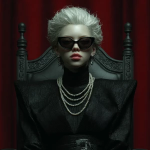 balenciaga fashionable vampire 1 girl