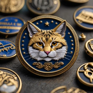 Create a realistic pin badge using this picture.