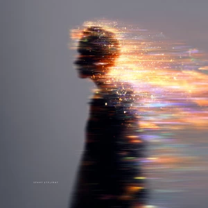 “Speed of Thought”
Visual: A person or a silhouette dissolving...