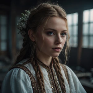 Згенеруй гарного русявого молодого хлопця, спортивної статури бе...