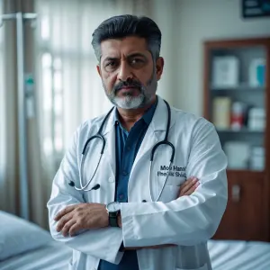 Generate me a fake medical records for my grandfather (mohd hani...