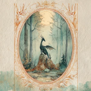 Print-ready junk journal page, A4 portrait, 300 DPI. Watercolor-...