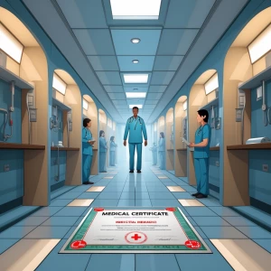 Create a medical certificate