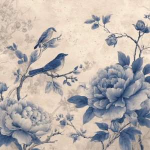 Create ONE continuous background paper design (NOT divided, NOT...