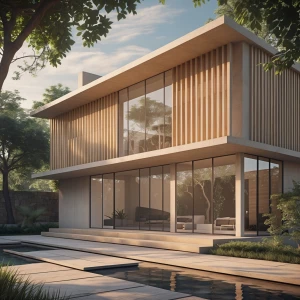 Una presentación de carrera de arquitectura