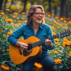 Let the picture sing a song