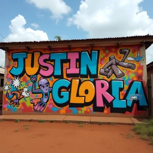 Generate a realistic image showing incredibly creative and color...