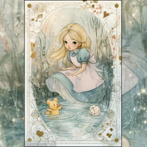 Print-ready junk journal page, A4 portrait full-bleed (≈2480×350...