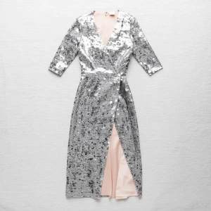 Craft a chic flat lay arrangement featuring a luxurious couture...