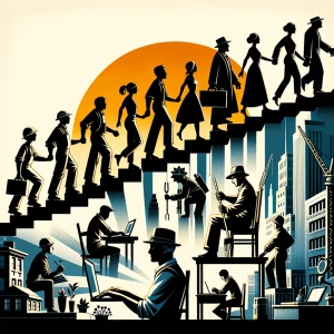 Stop-motion animation, 15 seconds, in the style of classic Sovie...