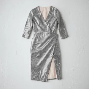 Craft a chic flat lay arrangement featuring a luxurious couture...