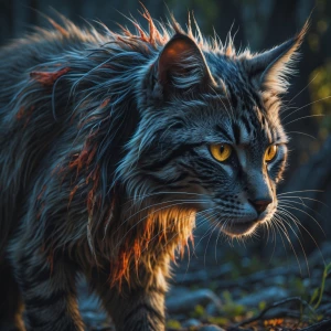 A hauntingly beautiful photojournalistic snapshot captures a man...