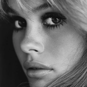 Close up of Brigitte Bardot